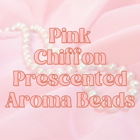 Pink Chiffon Prescented Aroma Beads