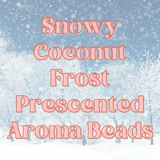 Snowy Coconut Frost Prescented Aroma Beads