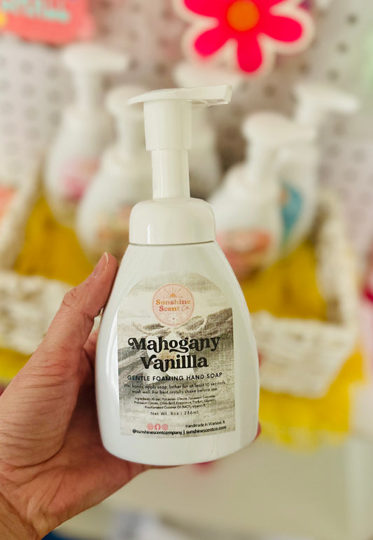 Mahogany Vanilla Gentle Foaming Hand Soap