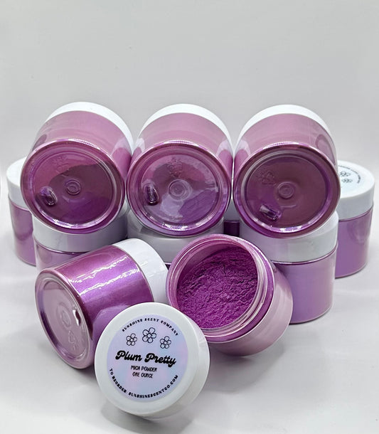 Plum Pretty Mica Powder