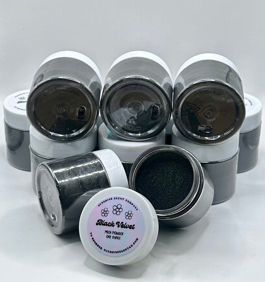 Black Velvet Mica Powder