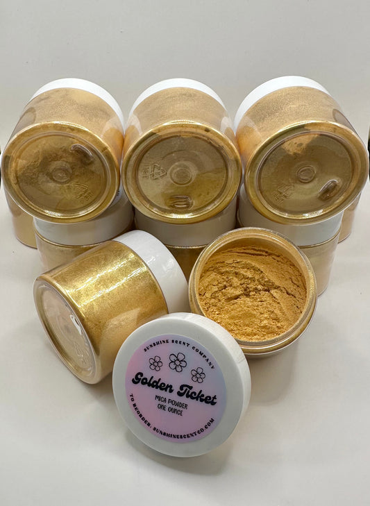 Golden Ticket Mica Powder