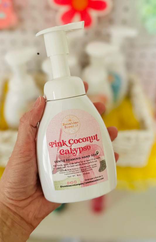 Pink Coconut Calypso Gentle Foaming Hand Soap