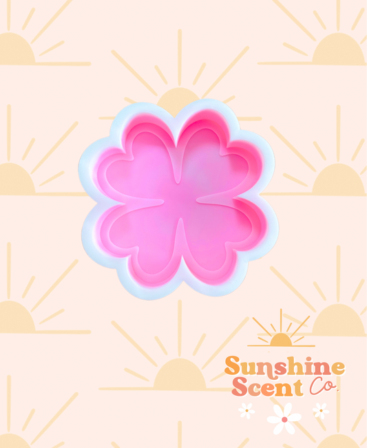Shamrock/Clover Sugar Cookie Silicone Freshie Mold