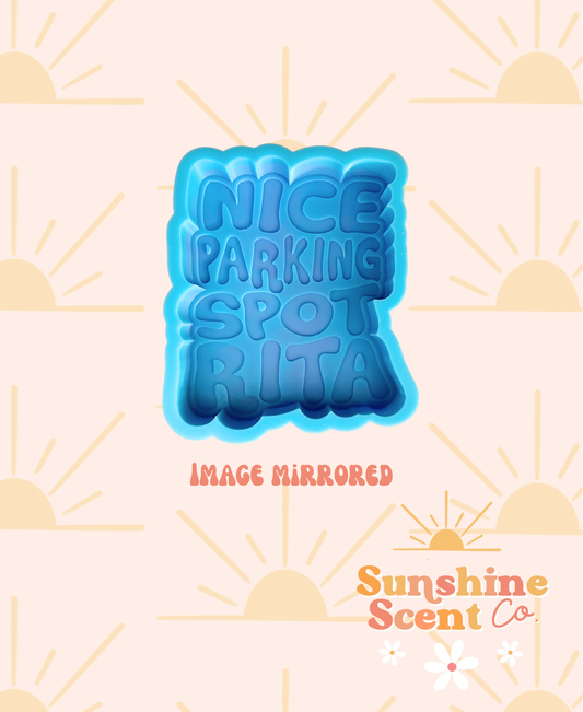 Nice Parking Spot Silicone Freshie Mold