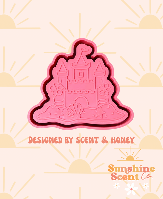Sand Castle Silicone Freshie Mold