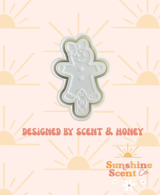 Gingerbread Pop Freshie Mold