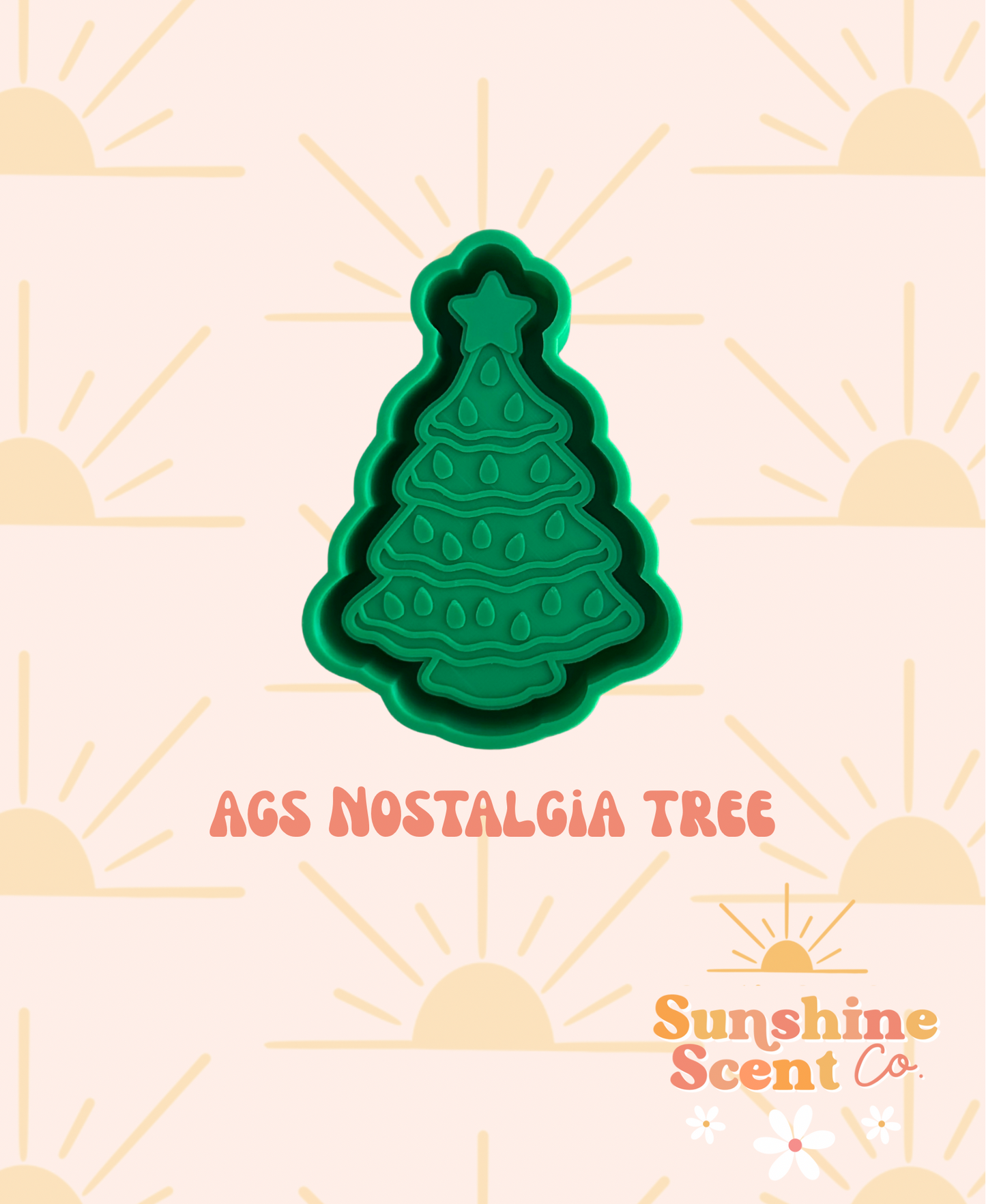 AGS Nostalgia Tree Freshie Mold