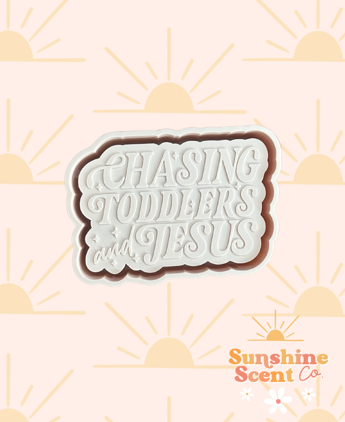 Chasing Toddlers and Jesus Freshie Mold