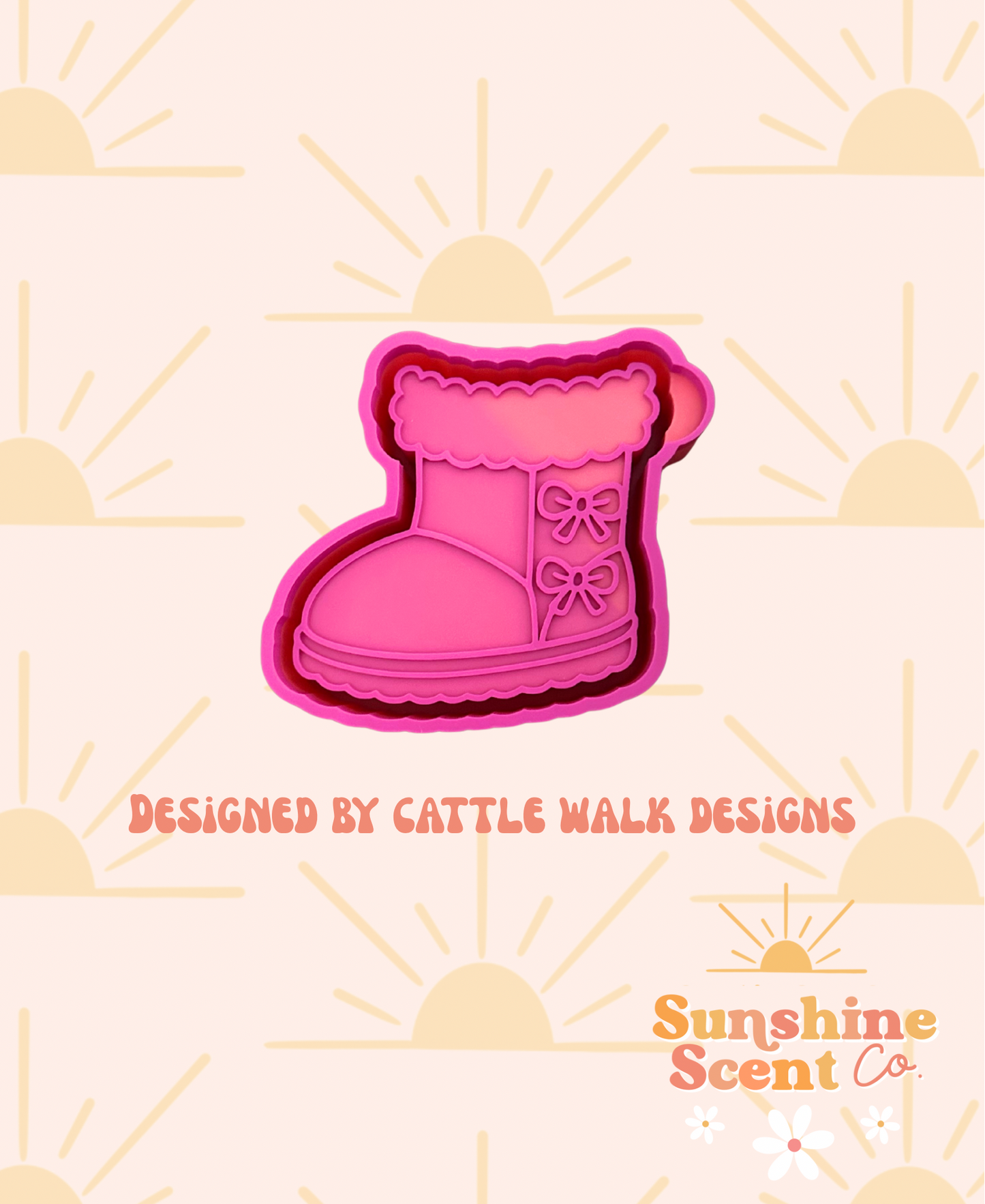 Winter Boot Freshie Mold