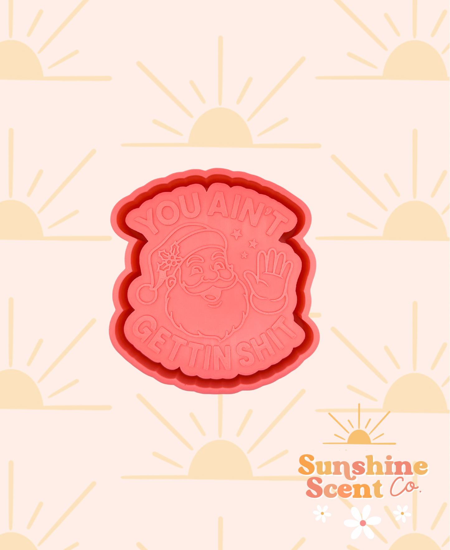 Nothing for Christmas Freshie Mold