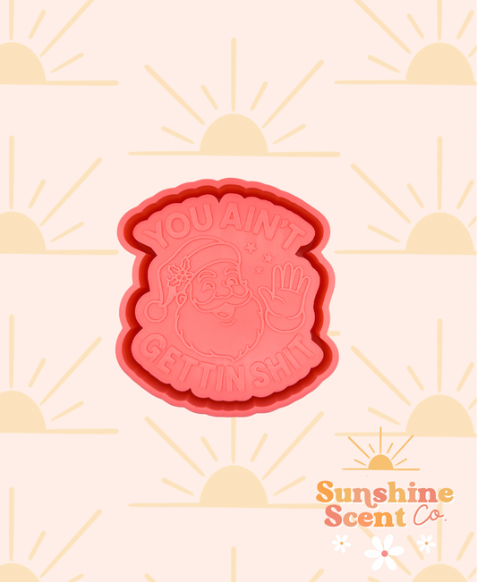 Nothing for Christmas Freshie Mold