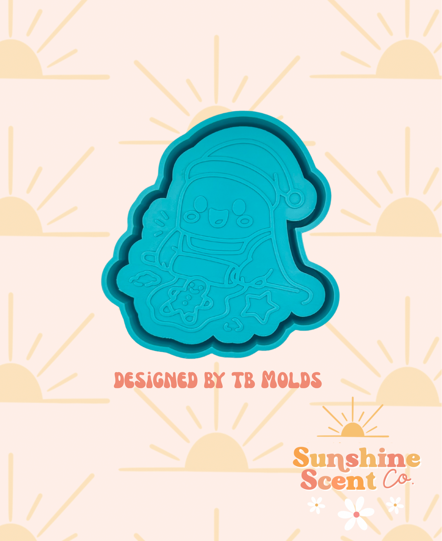 Baking Ghostie Freshie Mold