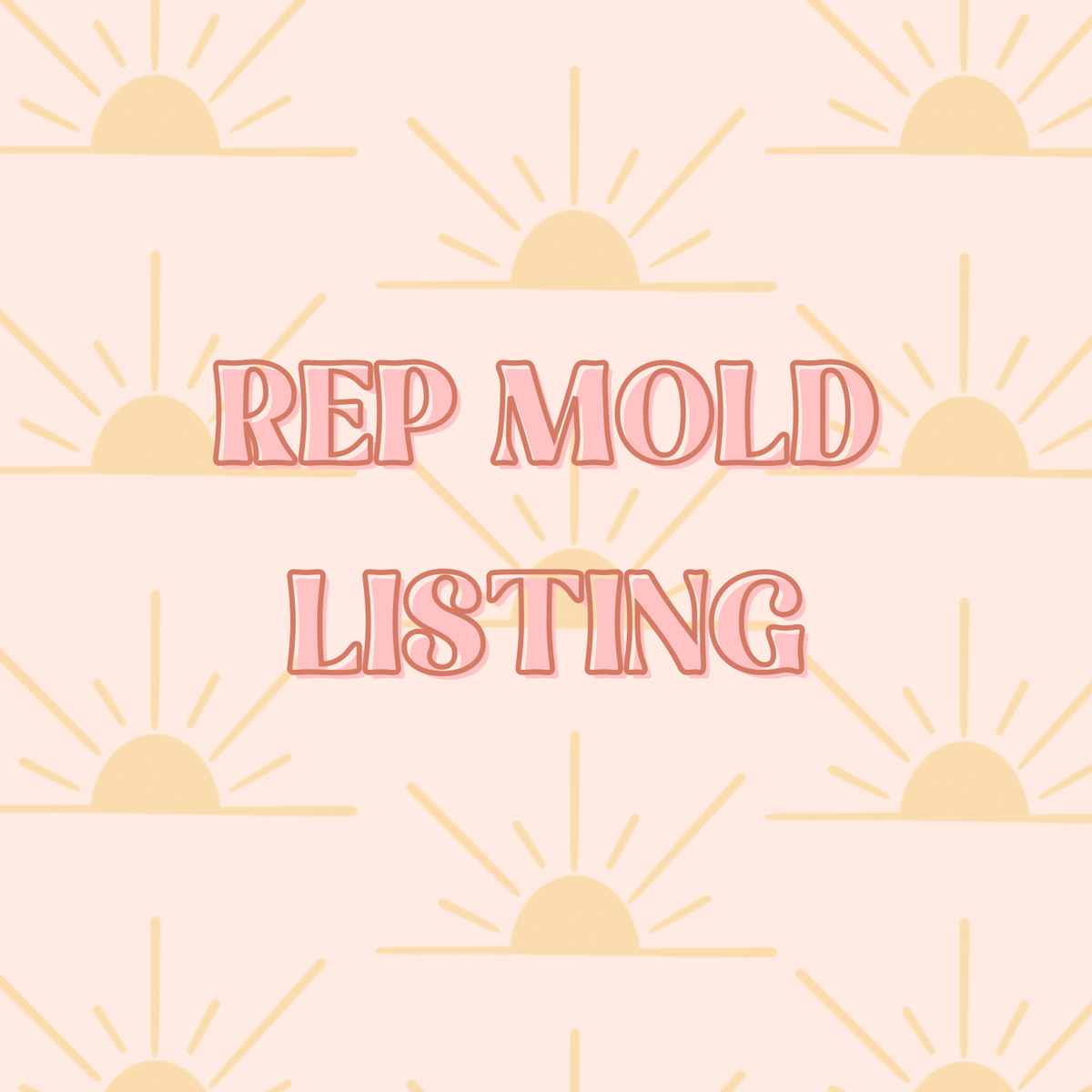 Sunshine Rep Rep mold – Sunshine Scent Company