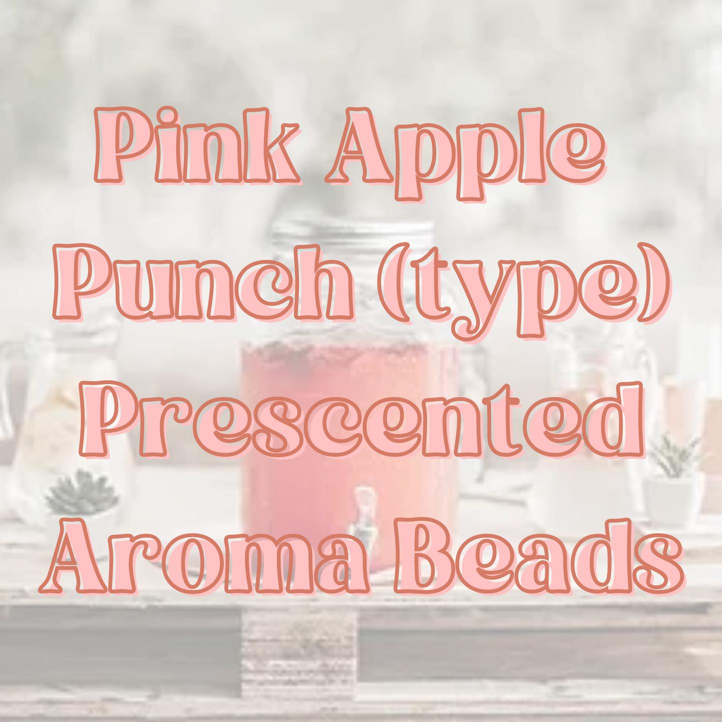 Pink Apple Punch Prescented Aroma Beads