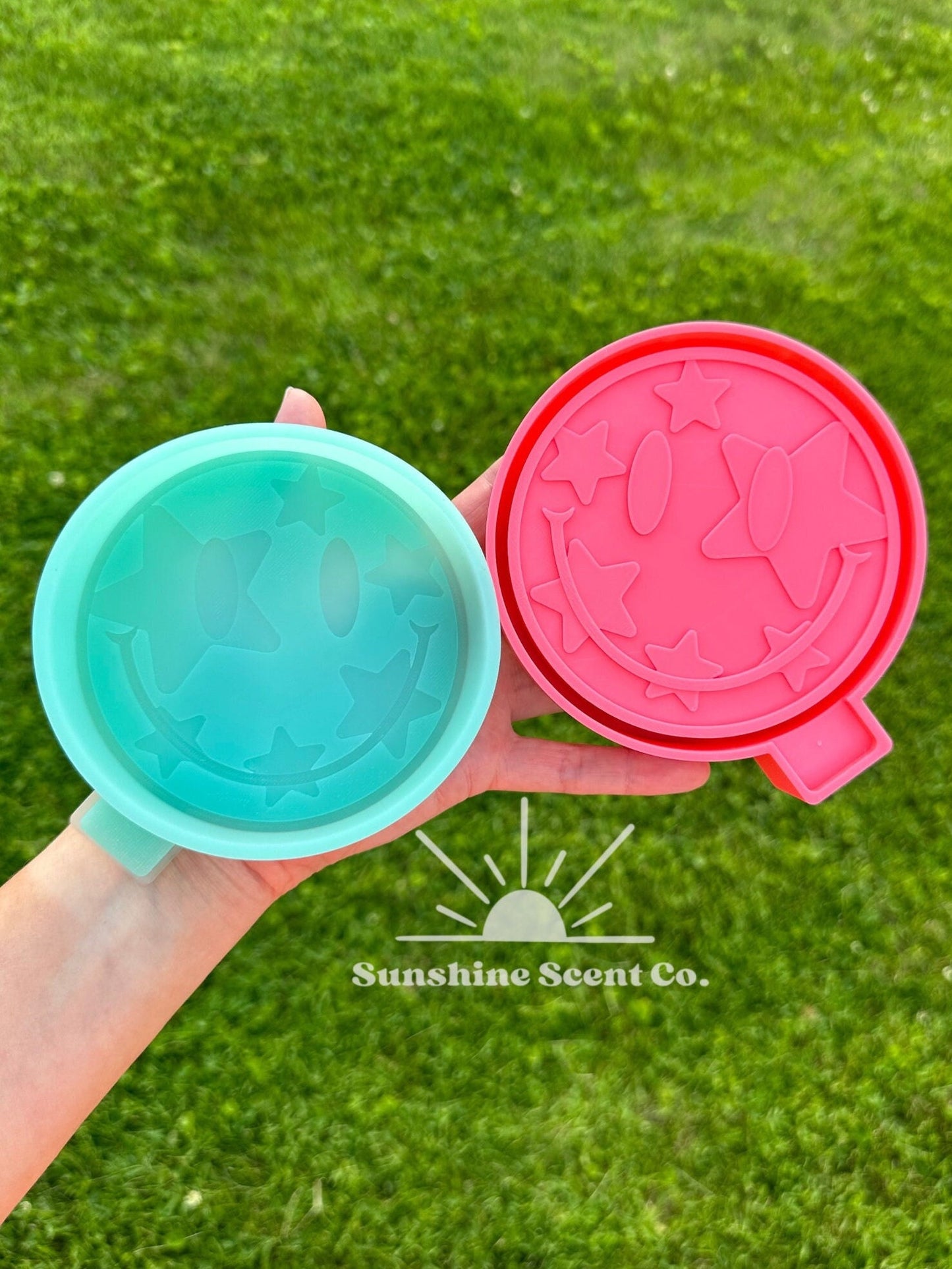 Smile with Stars Silicone Freshie Mold